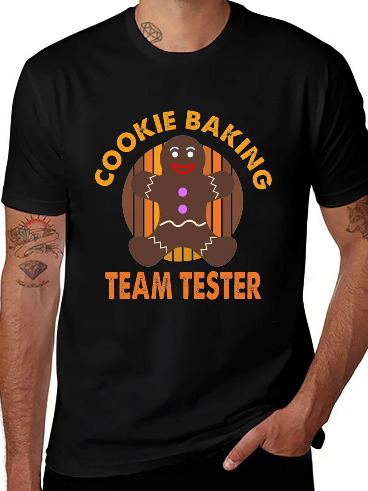 Cookie Baking Team Tester Novelty Graphic Tee product image 1
