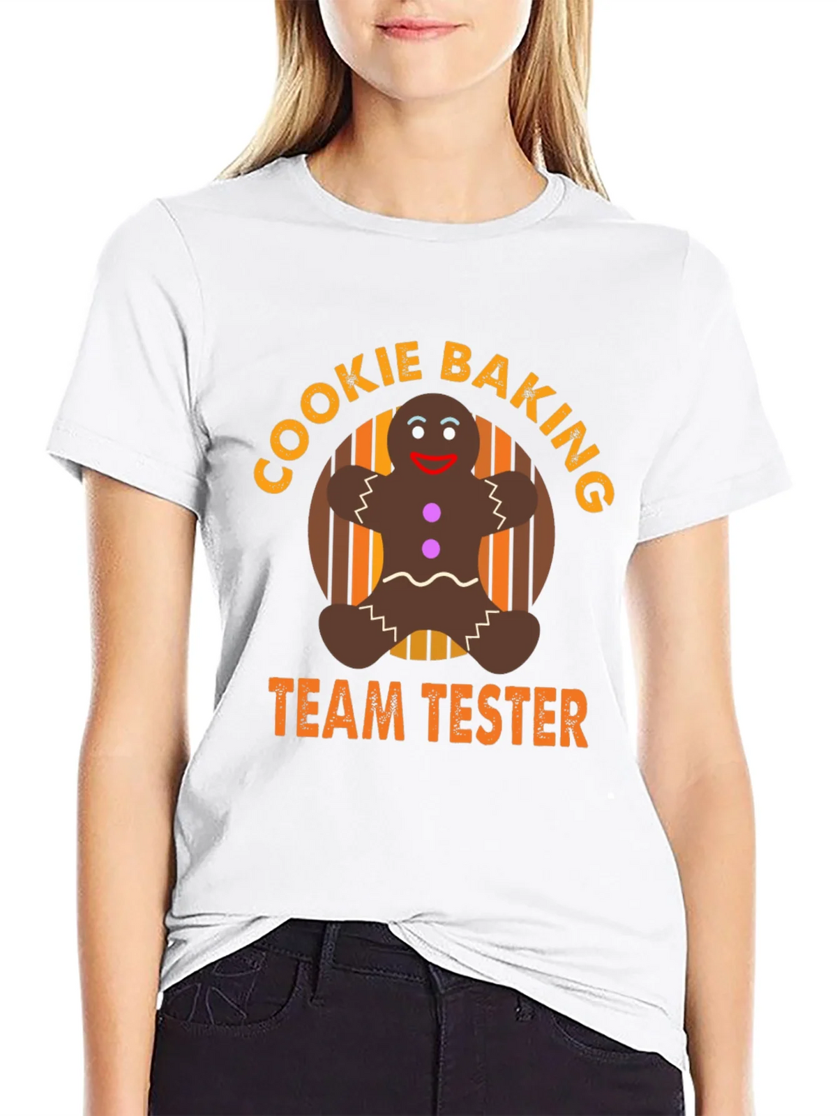 Cookie Baking Team Tester Novelty Graphic Tee product image 8