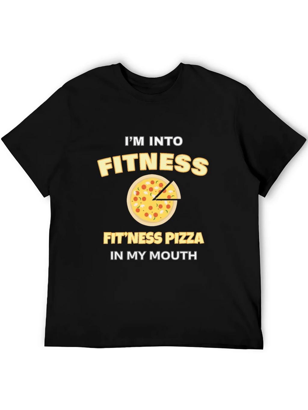 Fitness Pizza T-Shirt - Funny Workout Tee product image 5
