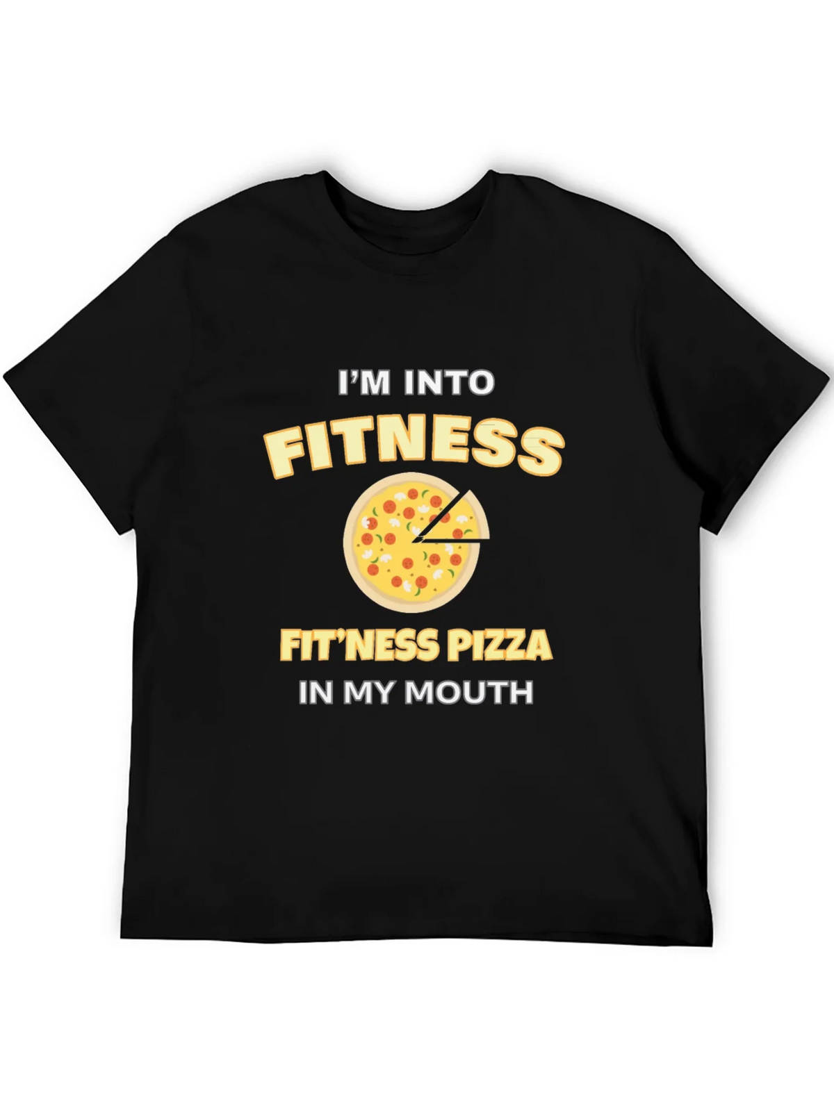 Fitness Pizza T-Shirt - Funny Workout Tee product image 5