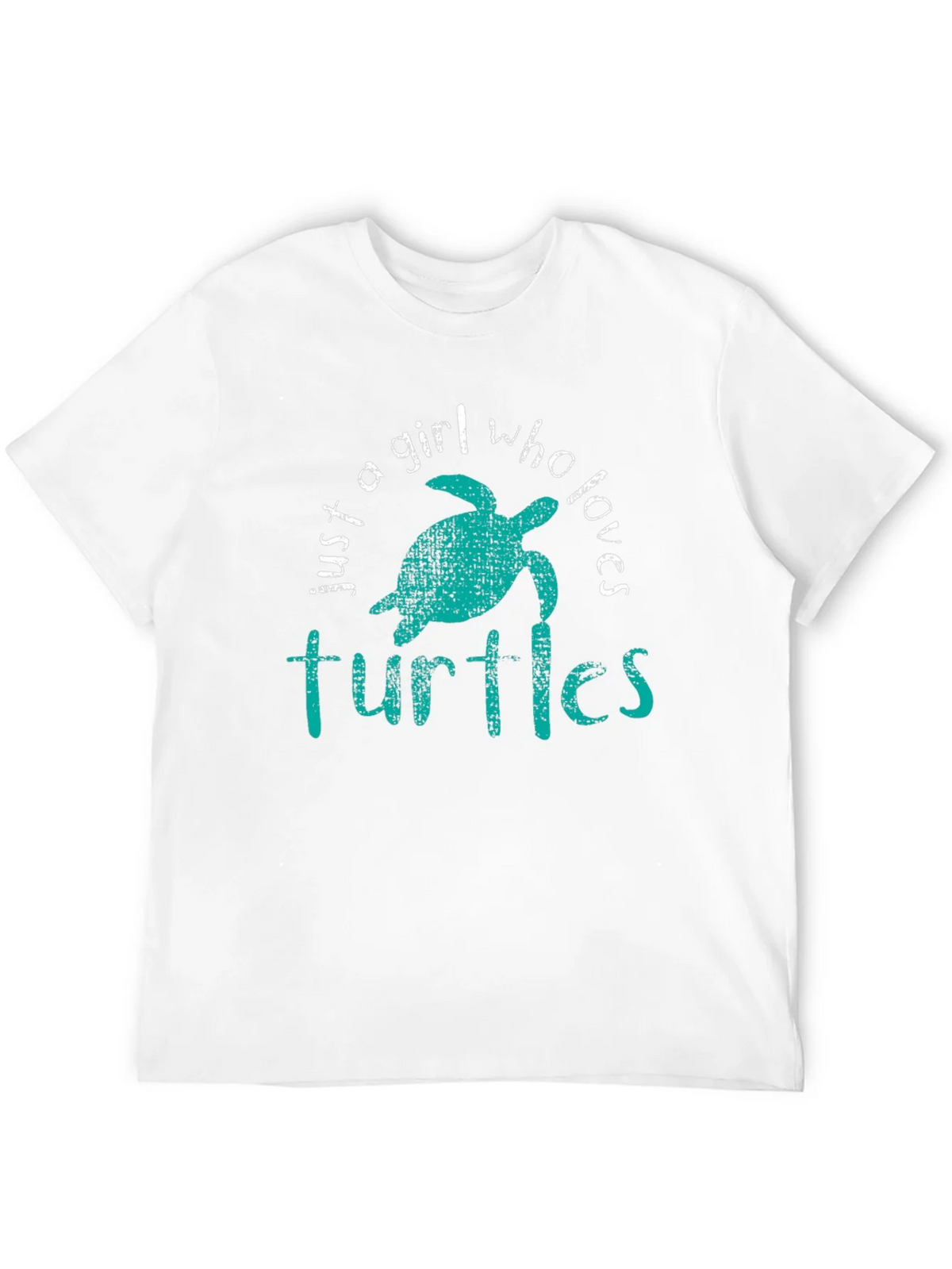 Just A Girl Who Loves Turtles Graphic Tee product image 3