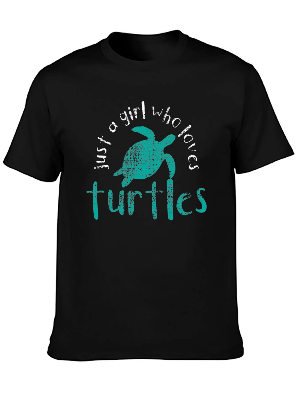 Just A Girl Who Loves Turtles Graphic Tee product image 6