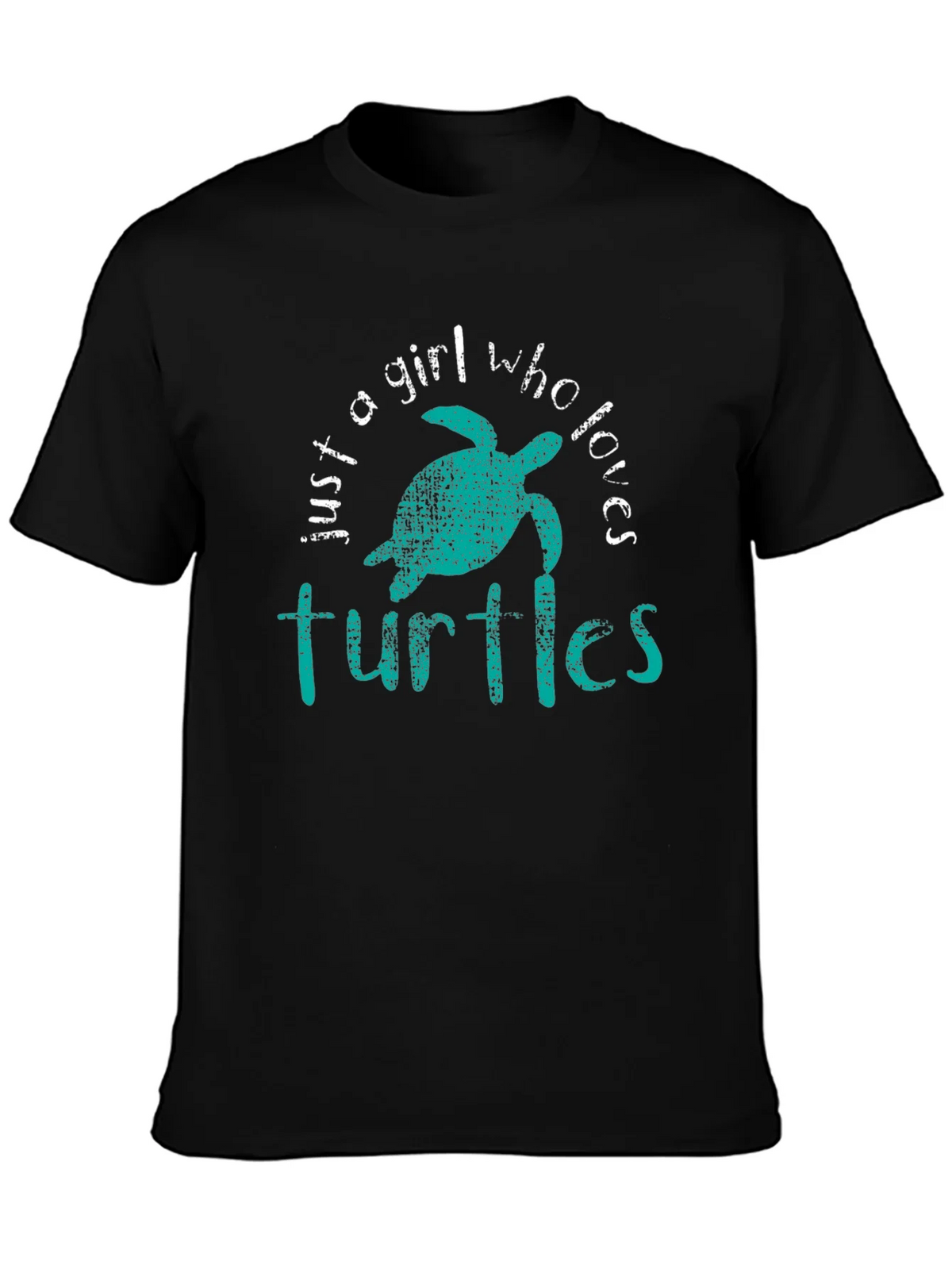 Just A Girl Who Loves Turtles Graphic Tee product image 6