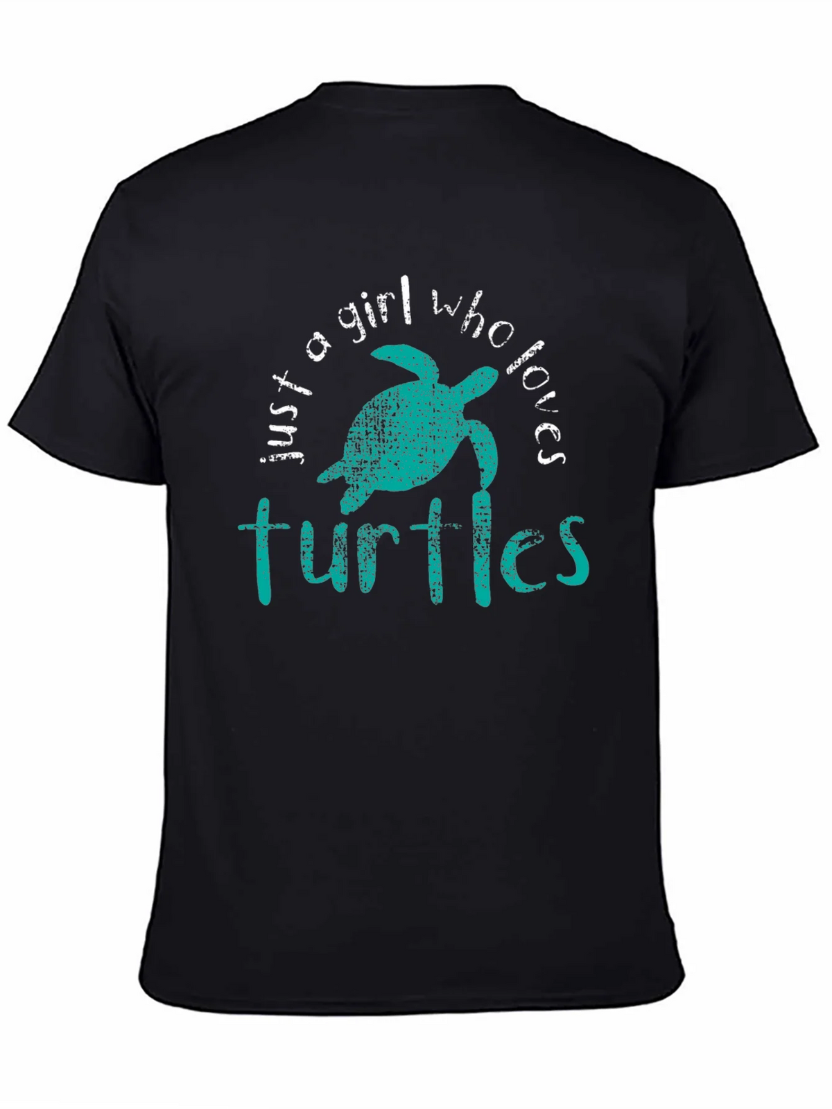 Just A Girl Who Loves Turtles Graphic Tee product image 7