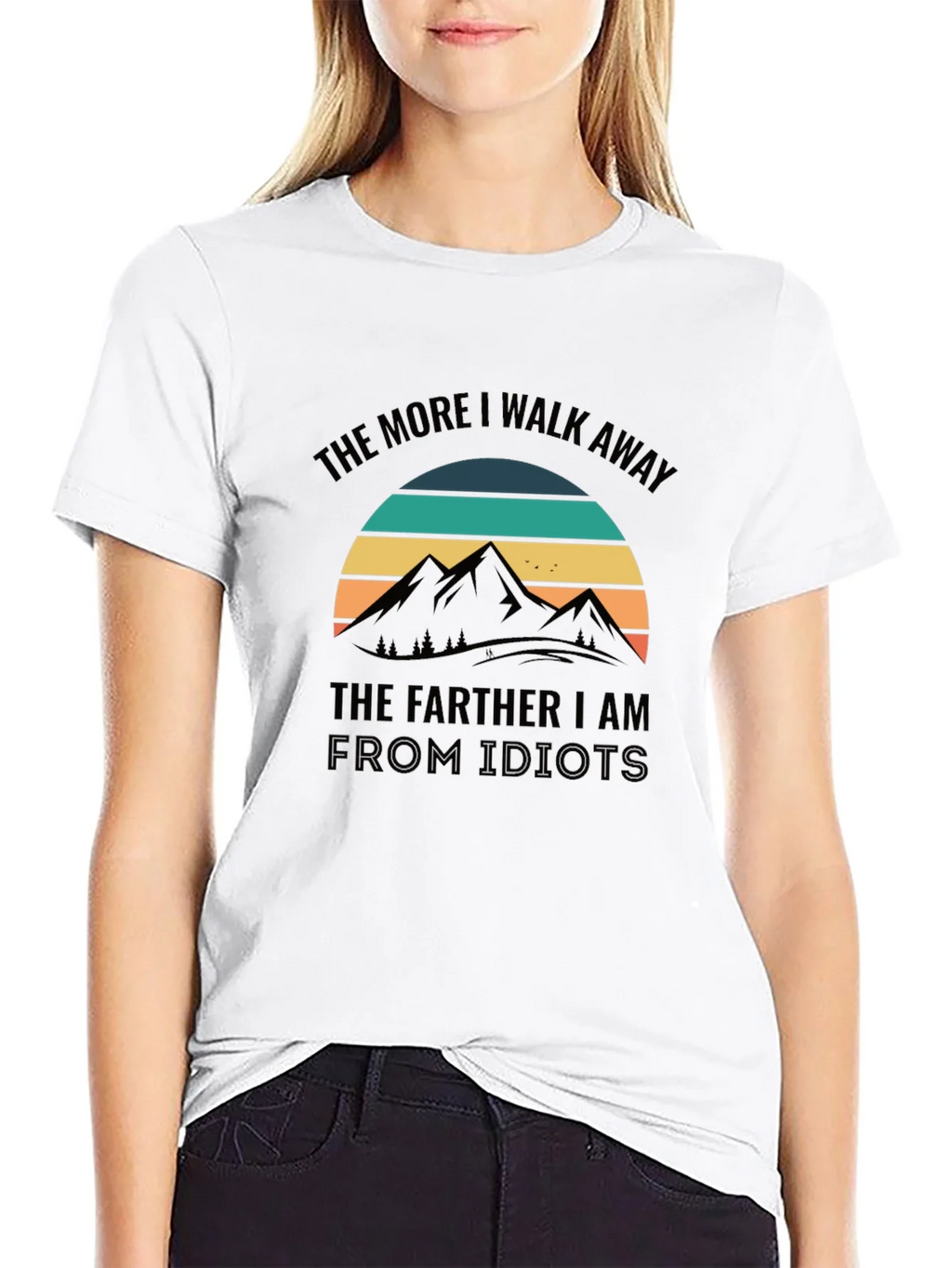 The More I Walk Away T-Shirt product image 8