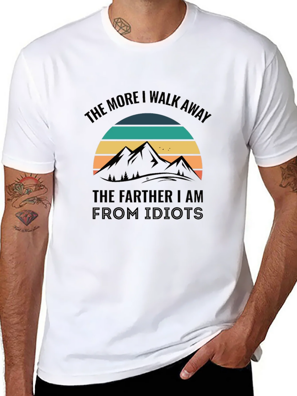 The More I Walk Away T-Shirt product image 7