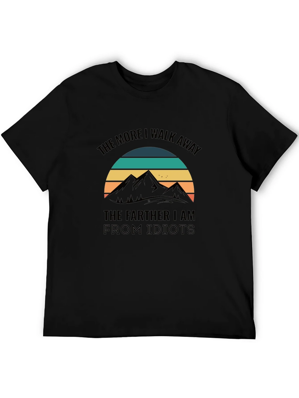 The More I Walk Away T-Shirt product image 5