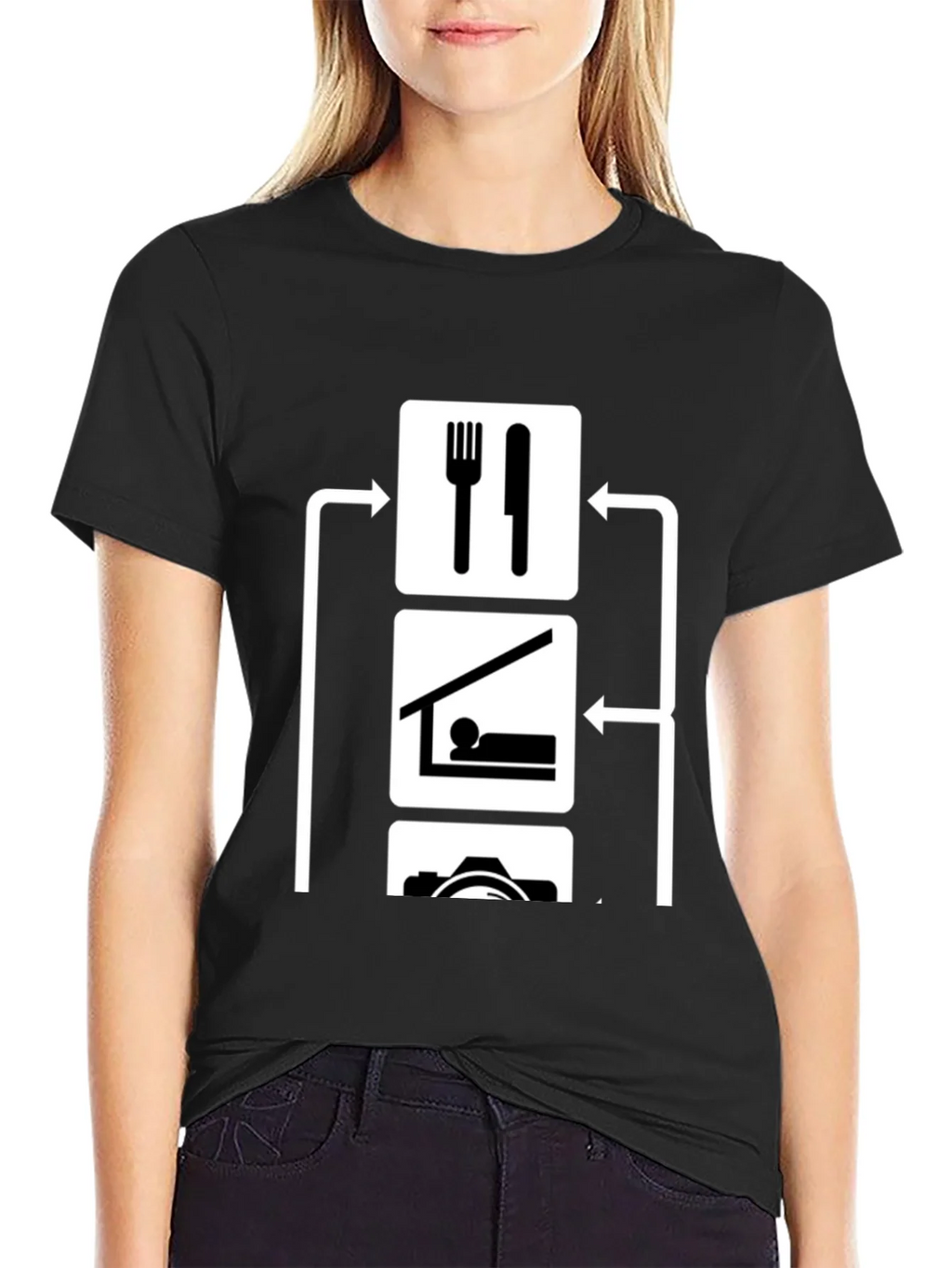 Eat Sleep Photograph T-Shirt product image 2
