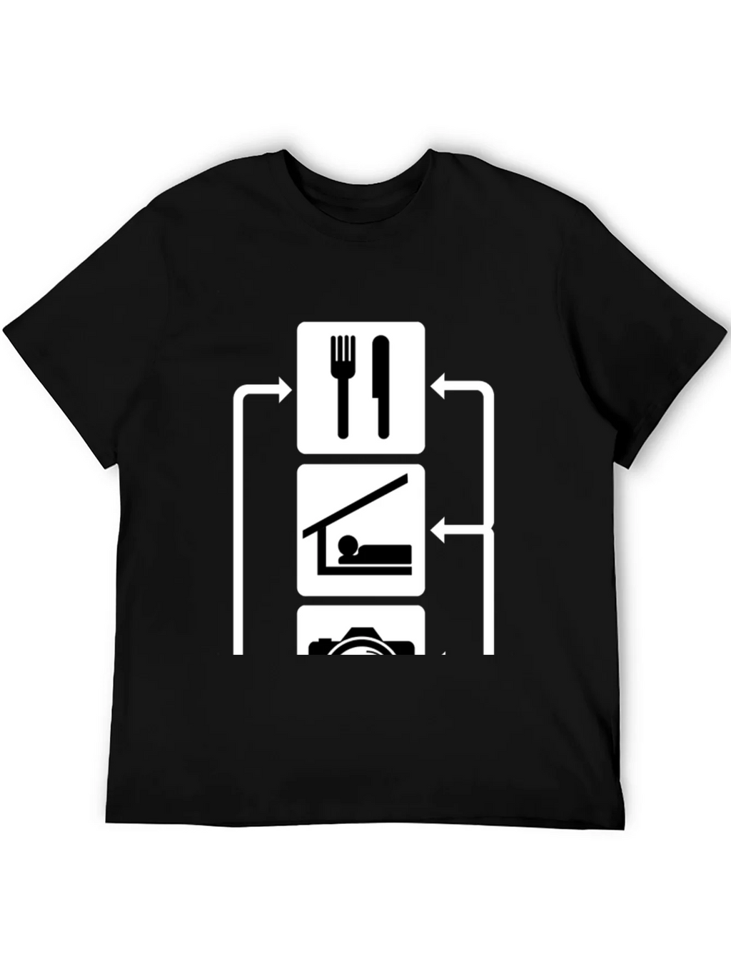 Eat Sleep Photograph T-Shirt product image 5