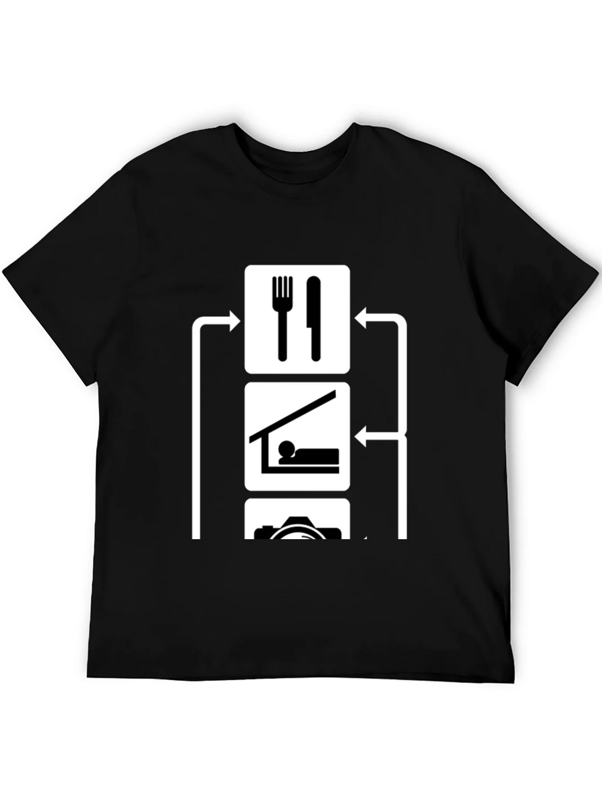 Eat Sleep Photograph T-Shirt product image 5