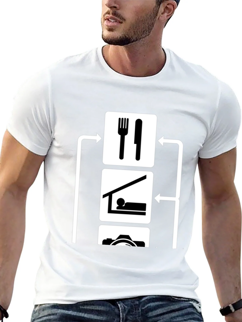 Eat Sleep Photograph T-Shirt product image 12