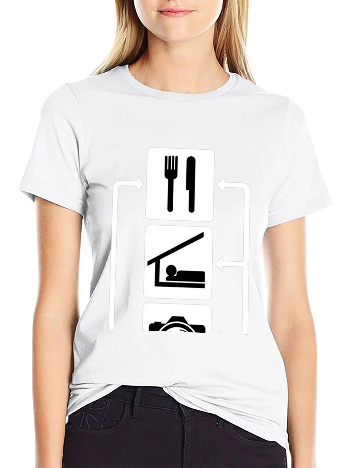 Eat Sleep Photograph T-Shirt product image 8