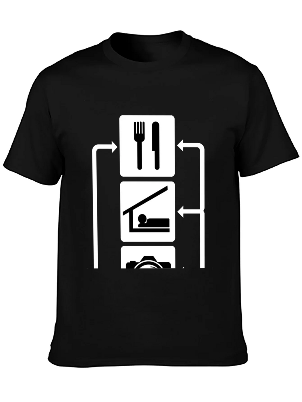 Eat Sleep Photograph T-Shirt product image 3