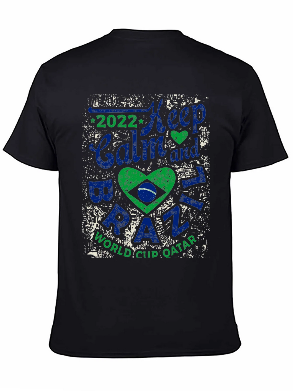 Keep Calm Brazil 2022 World Cup T-Shirt