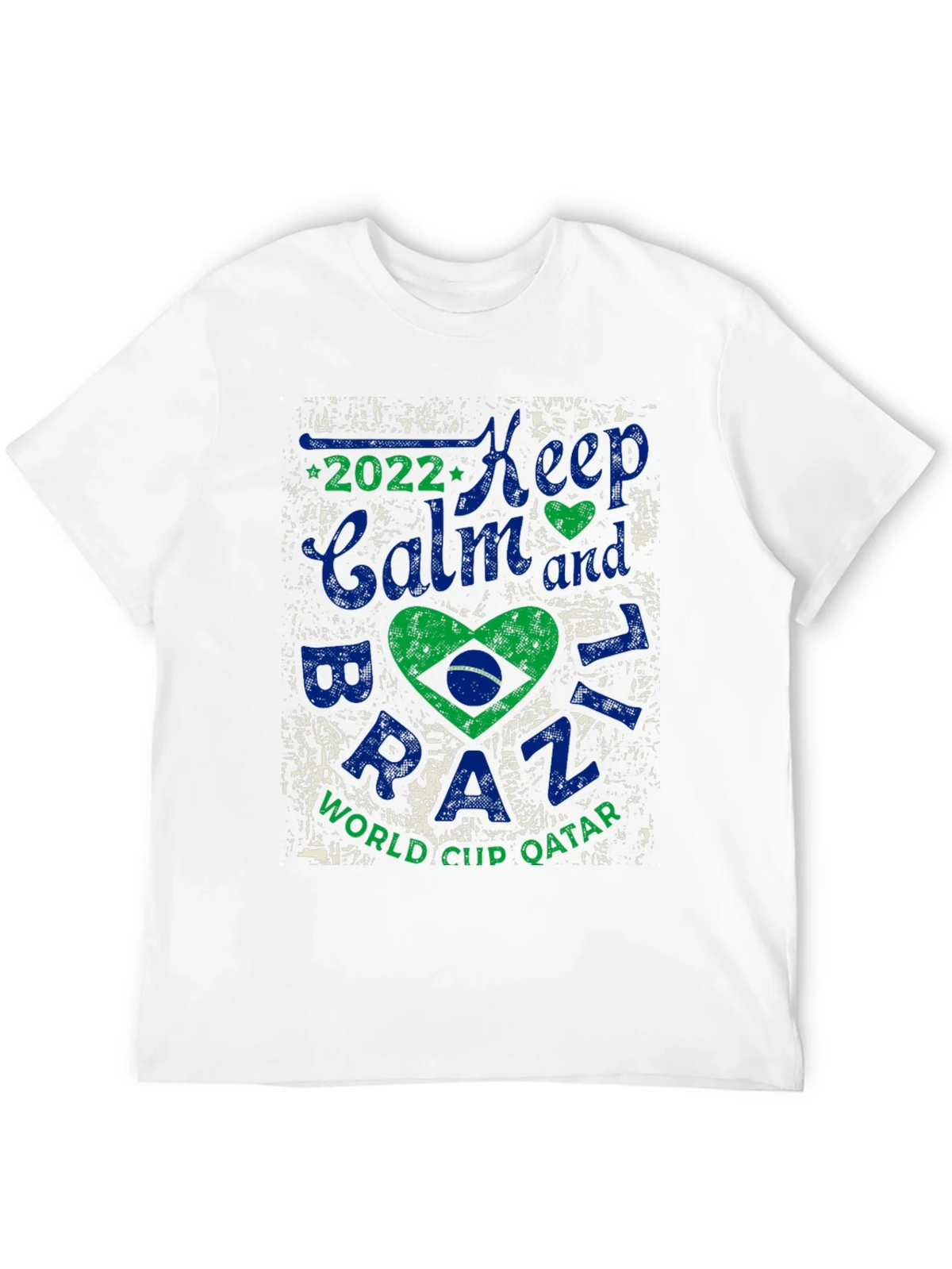 Keep Calm Brazil 2022 World Cup T-Shirt