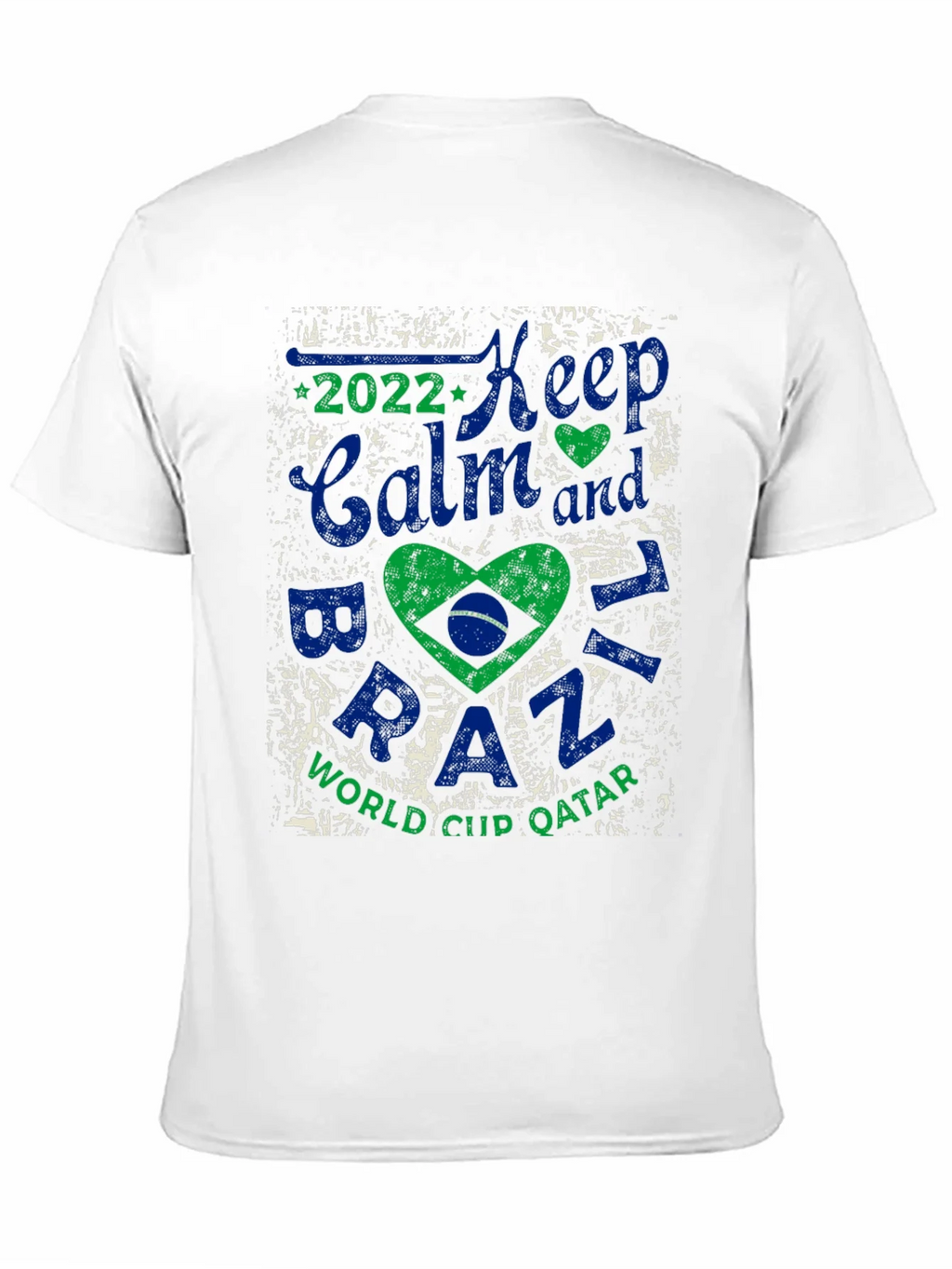 Keep Calm Brazil 2022 World Cup T-Shirt