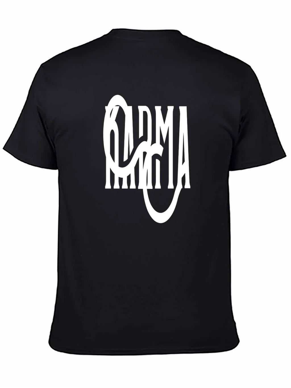 Karma Graphic Tee - Stylish Black T-Shirt product image 4