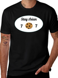 Stay Asian 7 Cookie 7 Funny Graphic Tee product image 1