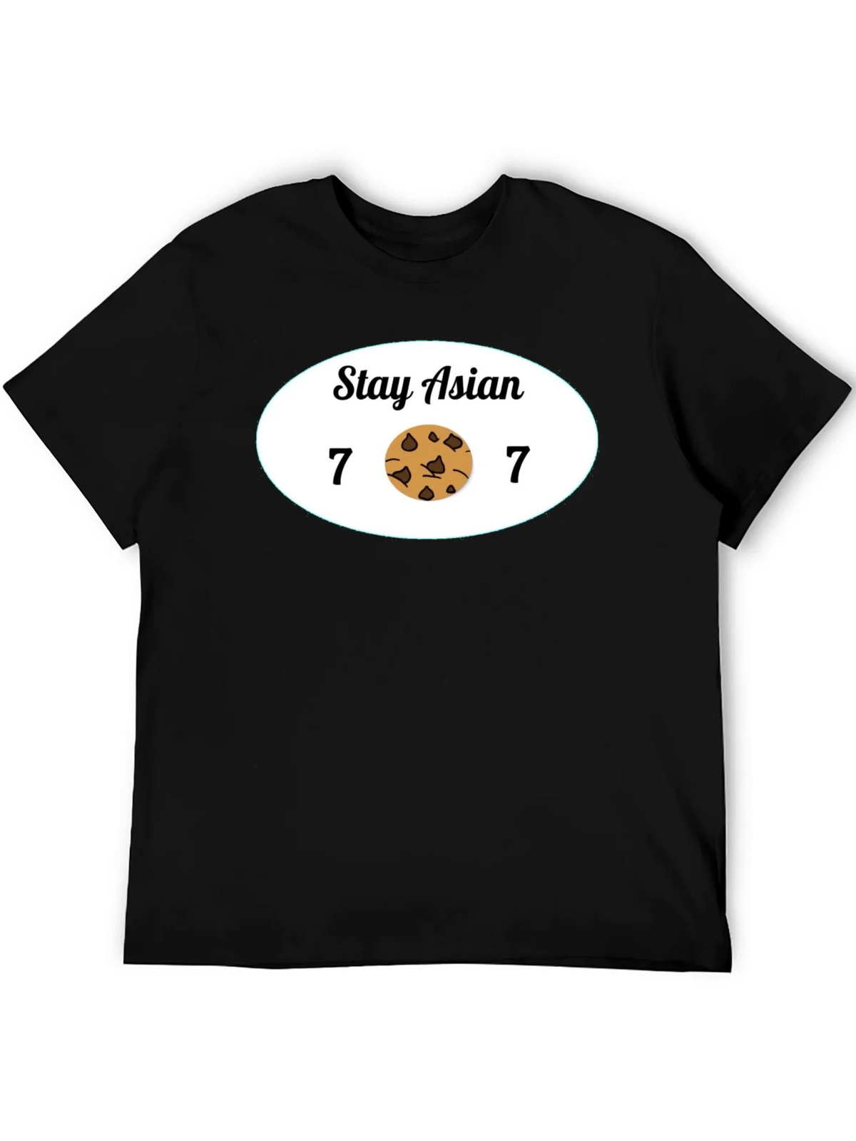 Stay Asian 7 Cookie 7 Funny Graphic Tee product image 5