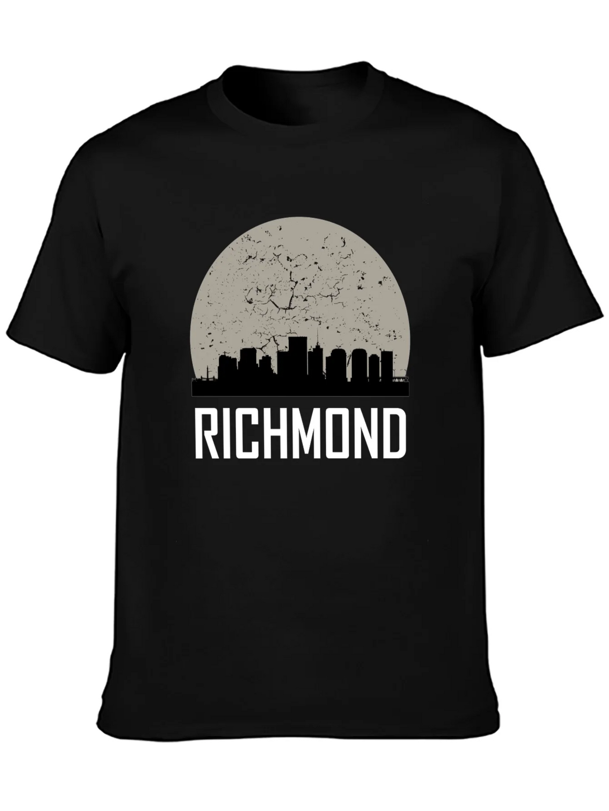 Richmond Skyline Graphic Print Crew Neck T-Shirt product image 6