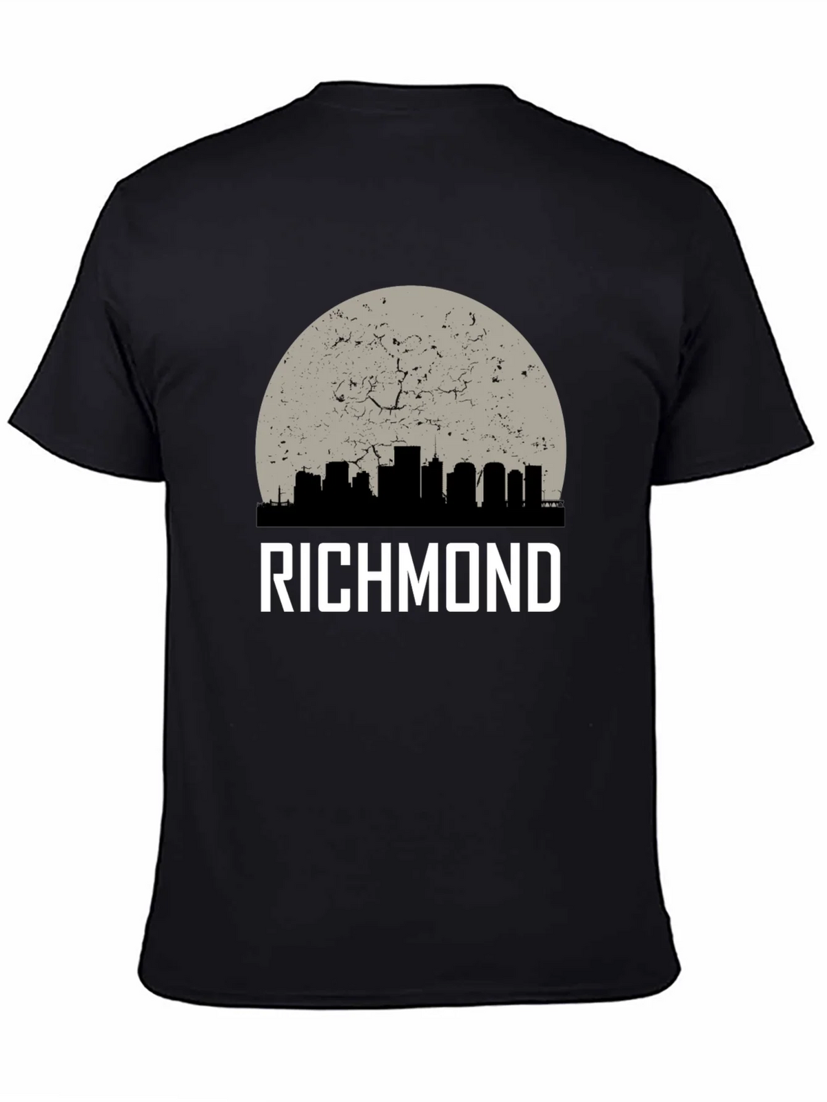 Richmond Skyline Graphic Print Crew Neck T-Shirt product image 7