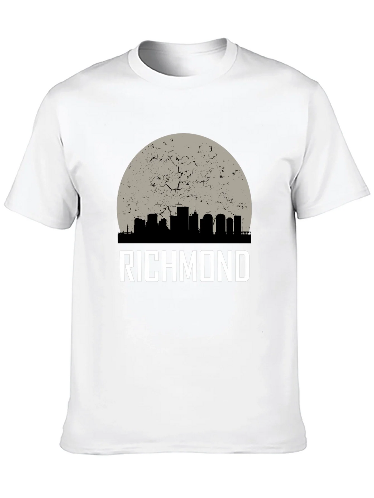 Richmond Skyline Graphic Print Crew Neck T-Shirt product image 12