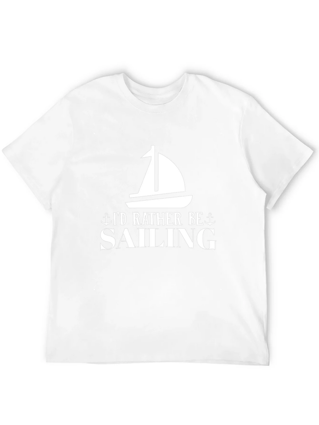 Sailing Graphic T-Shirt - Black Cotton Tee product image 3