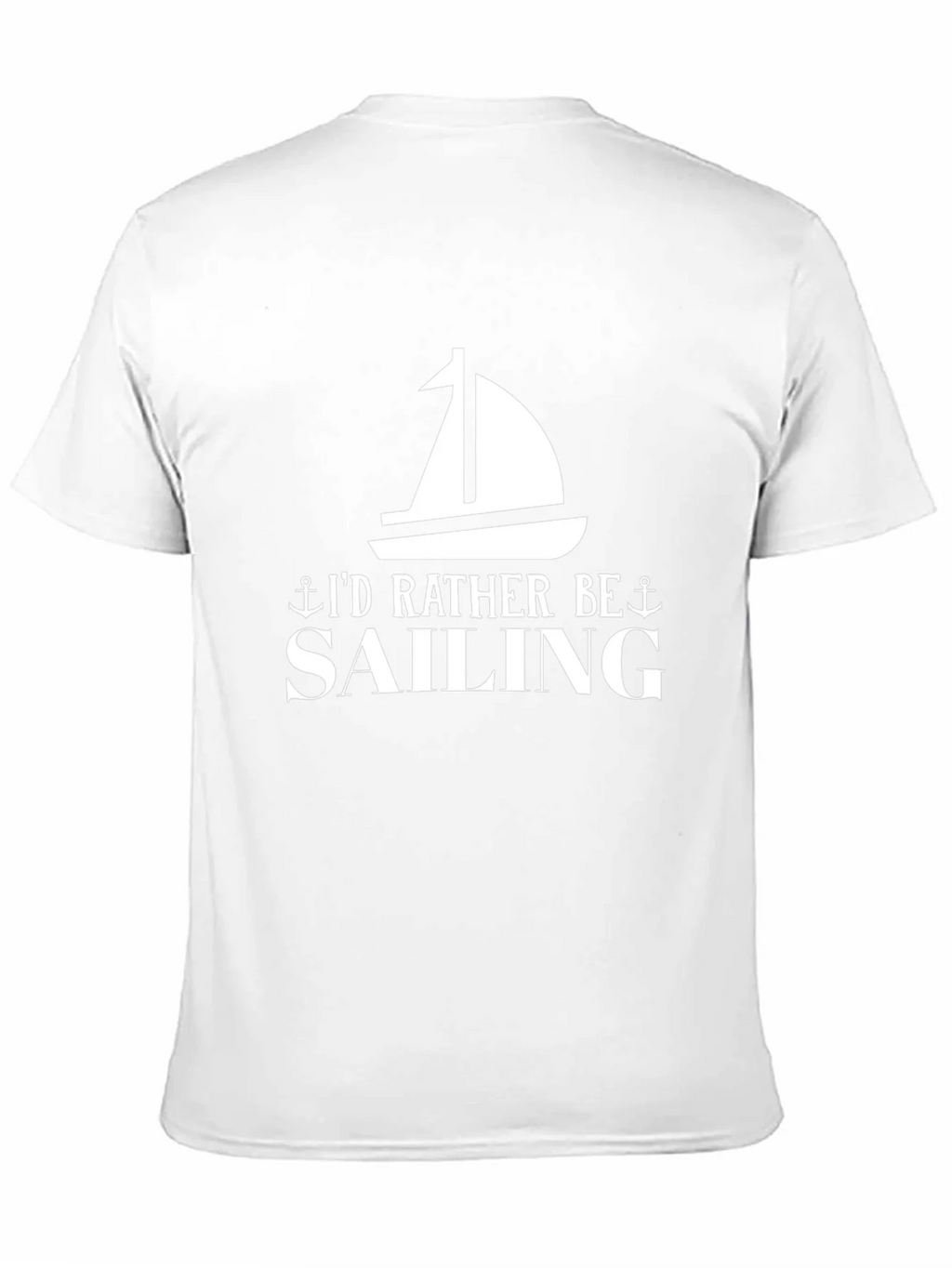 Sailing Graphic T-Shirt - Black Cotton Tee product image 2
