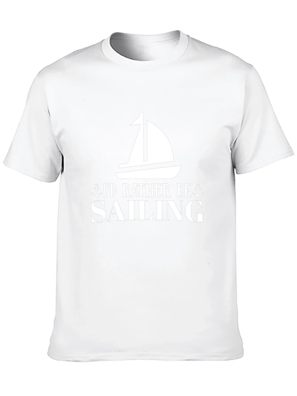 Sailing Graphic T-Shirt - Black Cotton Tee product image 12