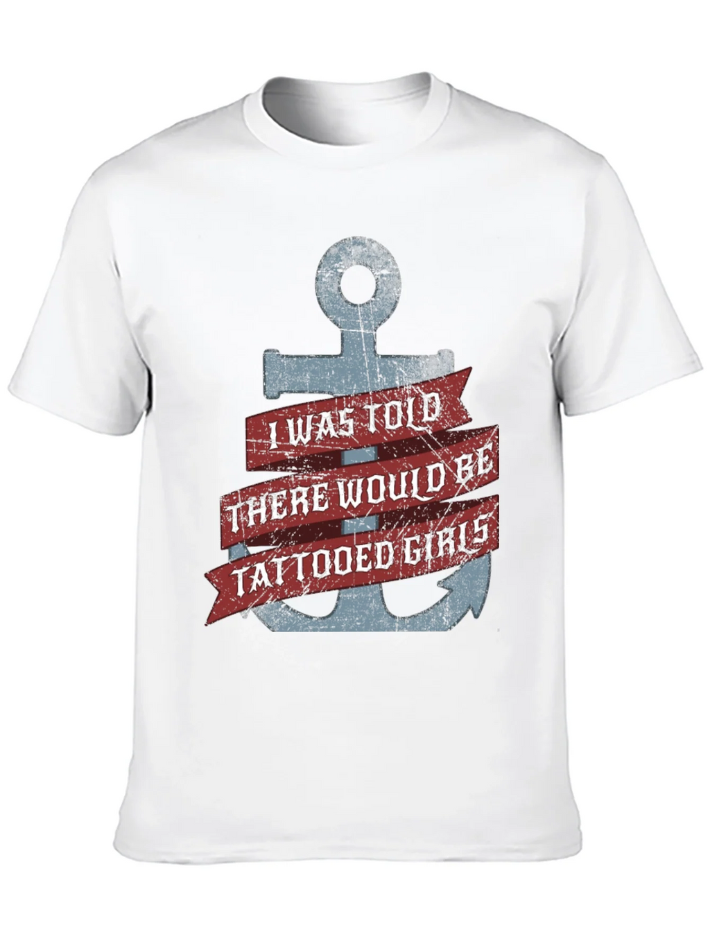Tattooed Girls Anchor T-Shirt - Funny Graphic Tee product image 12