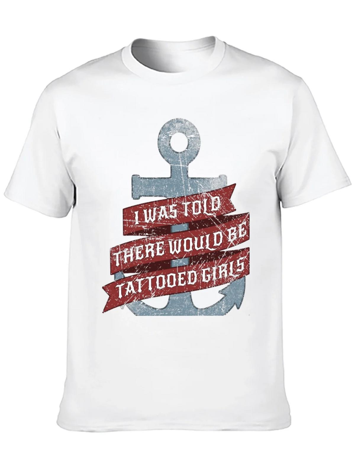 Tattooed Girls Anchor T-Shirt - Funny Graphic Tee product image 12