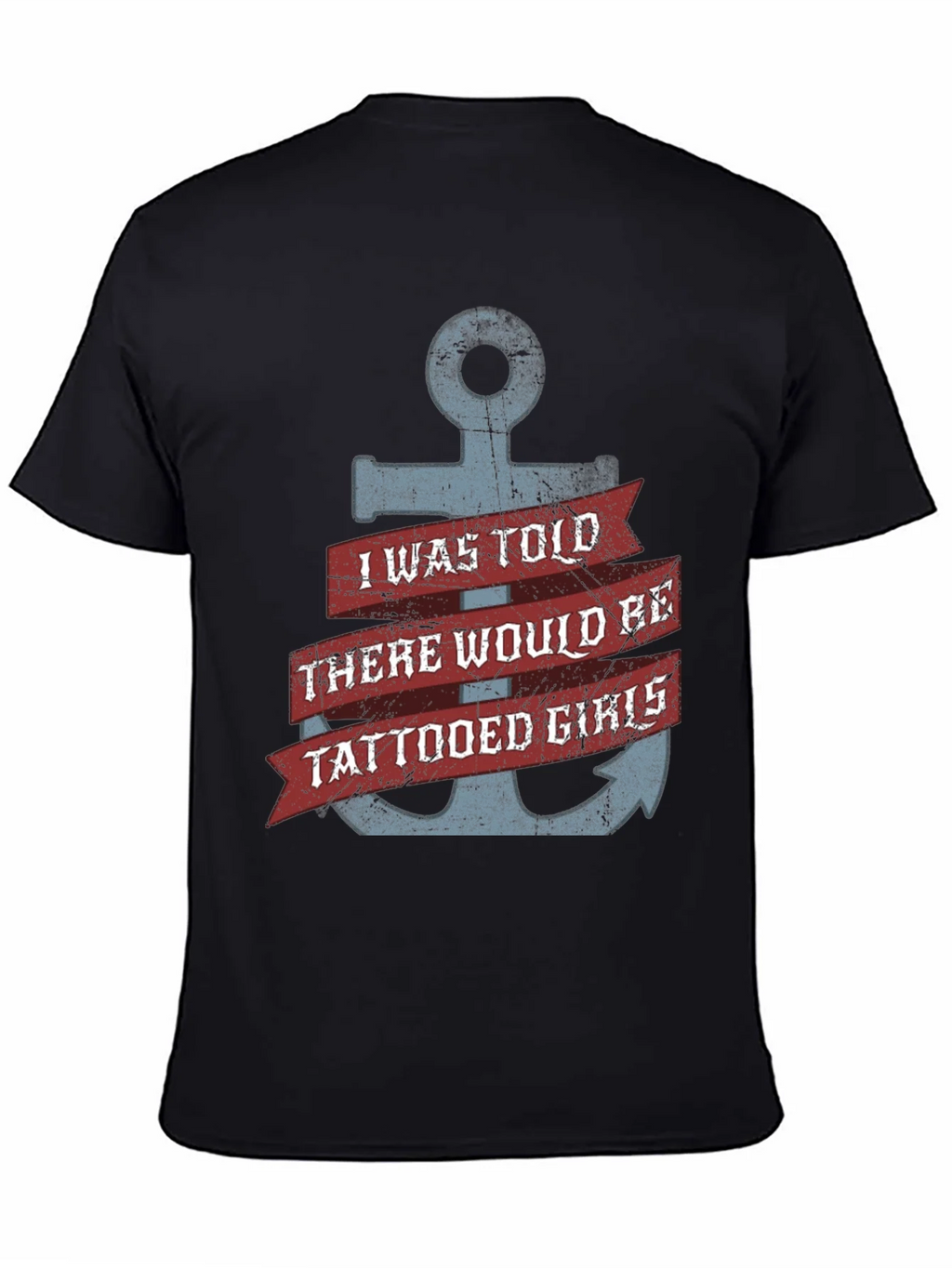 Tattooed Girls Anchor T-Shirt - Funny Graphic Tee product image 7