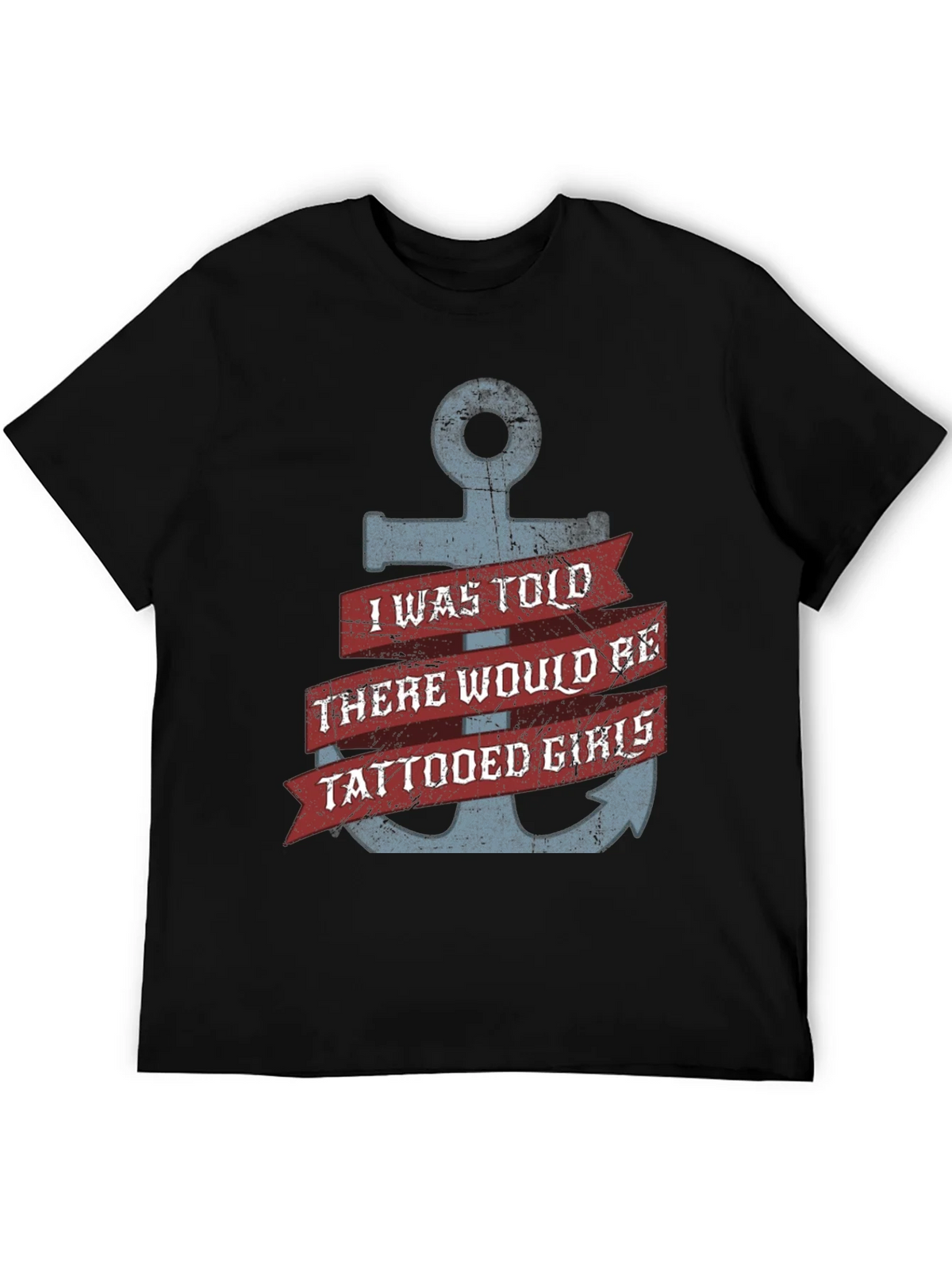 Tattooed Girls Anchor T-Shirt - Funny Graphic Tee product image 8