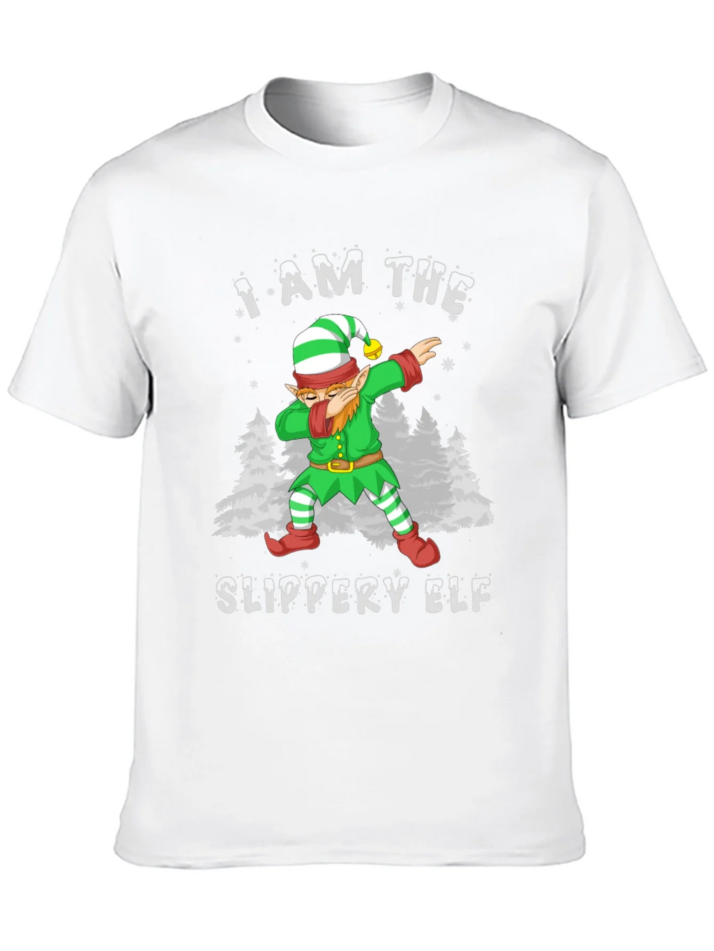 Slippery Elf Christmas Dabbing T-Shirt product image 9