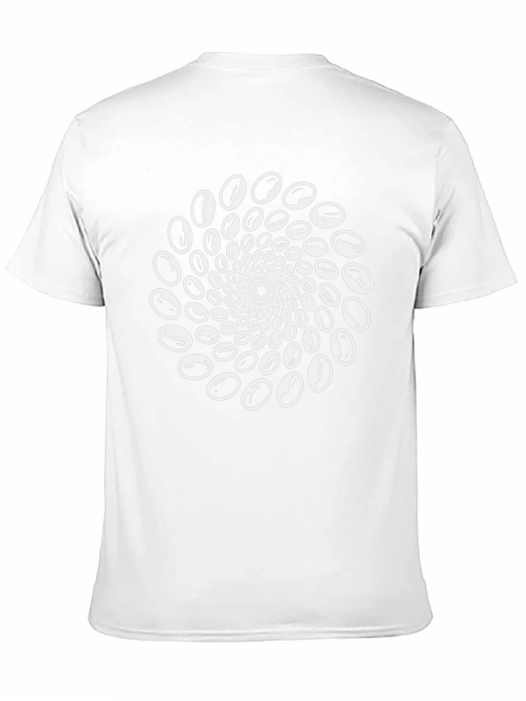 Spiral Optical Illusion Graphic Tee - Black product image 10