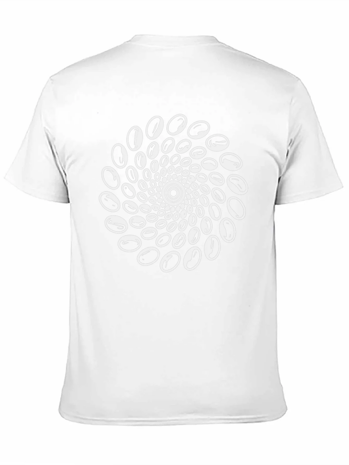 Spiral Optical Illusion Graphic Tee - Black product image 10