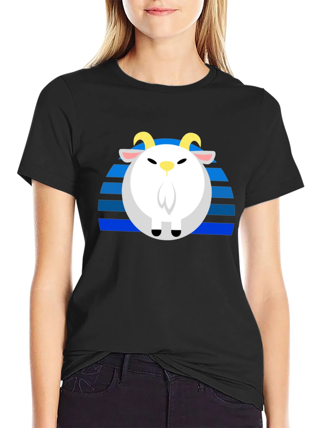 Goat Retro T-Shirt - Unique Graphic Tee product image 2