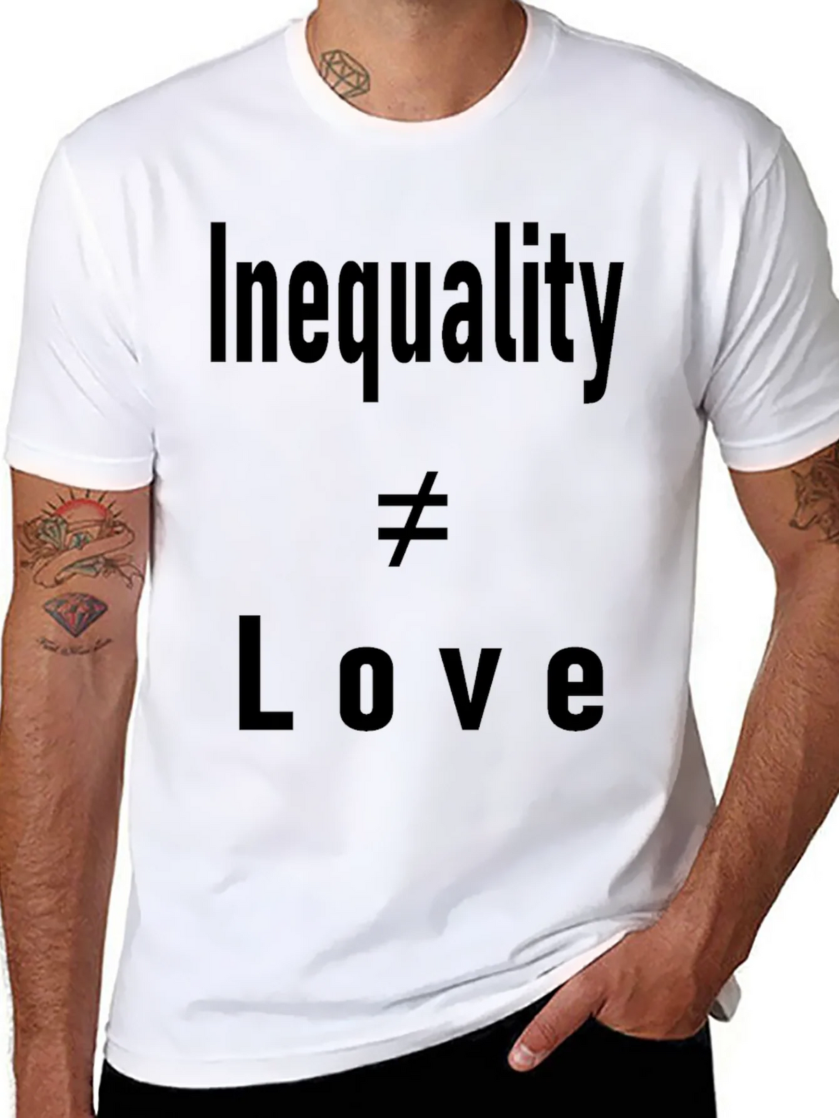 Inequality Not Love Graphic T-Shirt product image 7