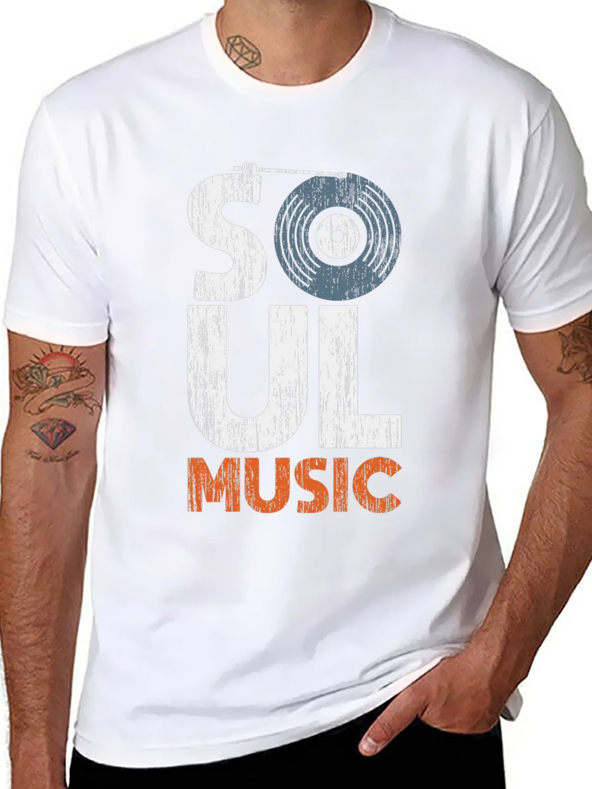 Soul Music Graphic Tee - Black T-Shirt product image 7