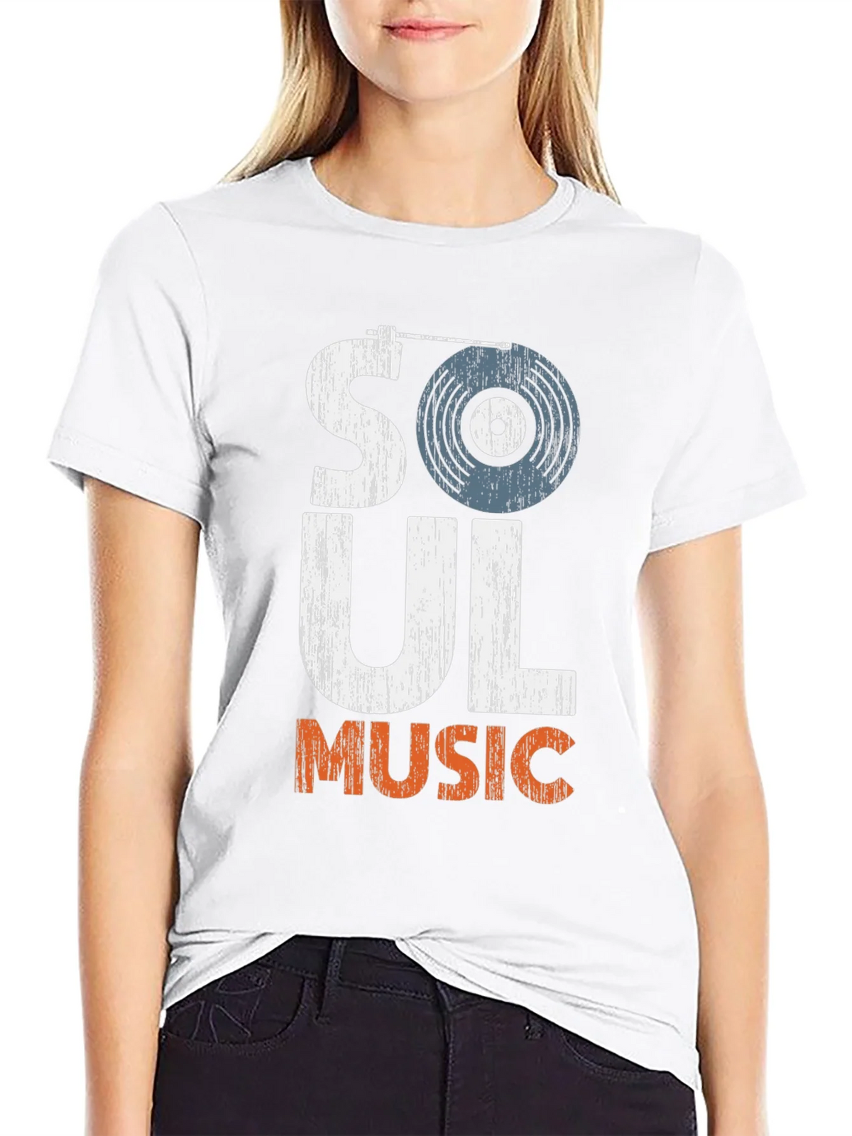 Soul Music Graphic Tee - Black T-Shirt product image 8
