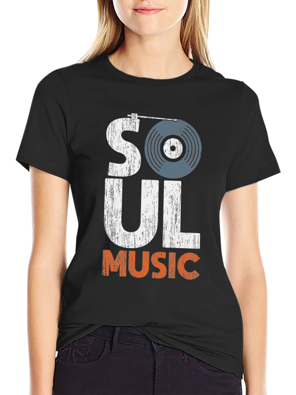 Soul Music Graphic Tee - Black T-Shirt product image 2