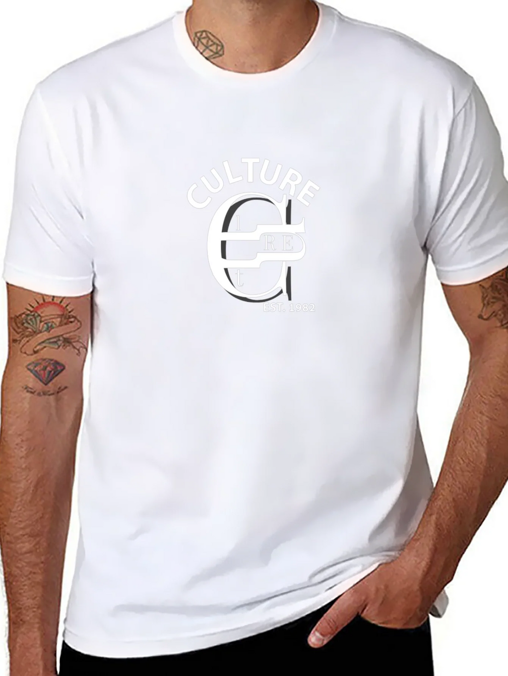 Culture Est. 1982 Black T-Shirt product image 7