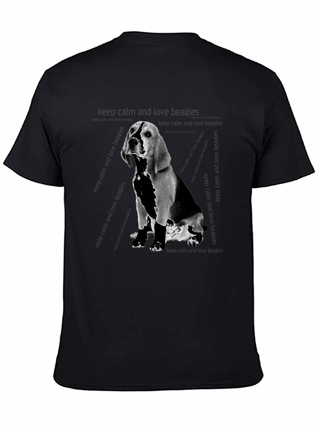 Beagle Dog Graphic Print T-Shirt product image 4