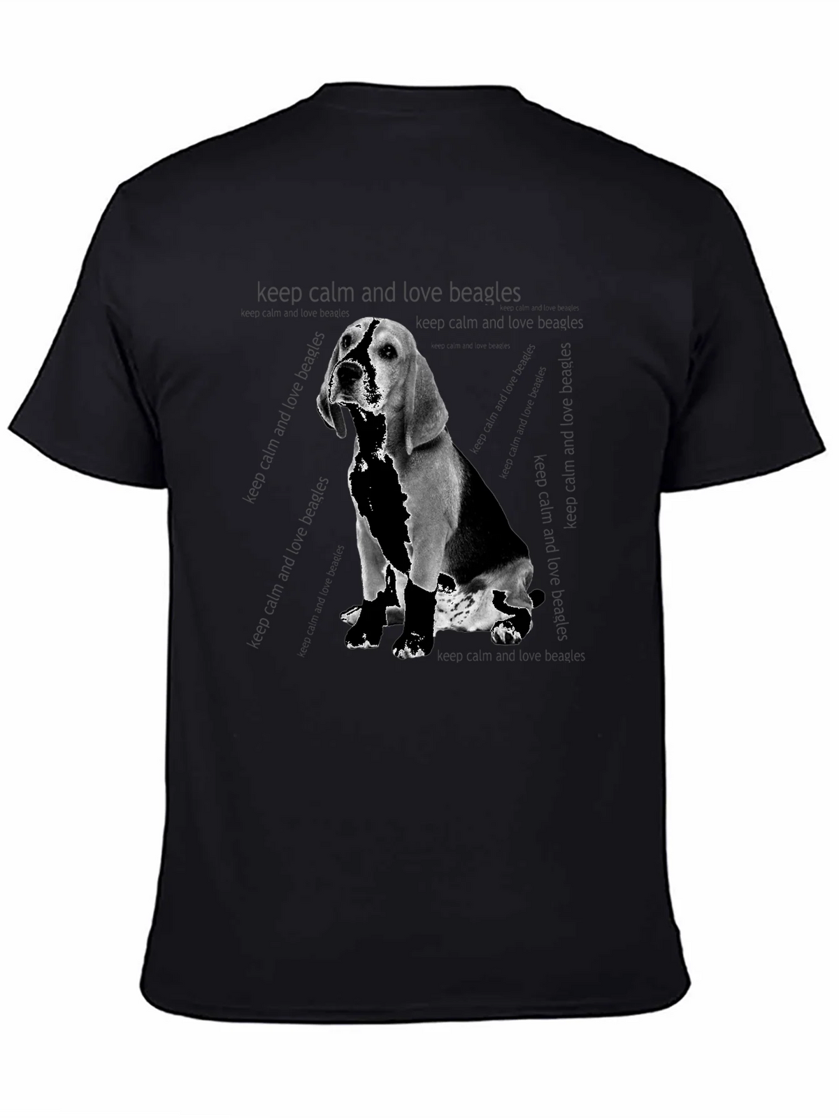 Beagle Dog Graphic Print T-Shirt product image 4