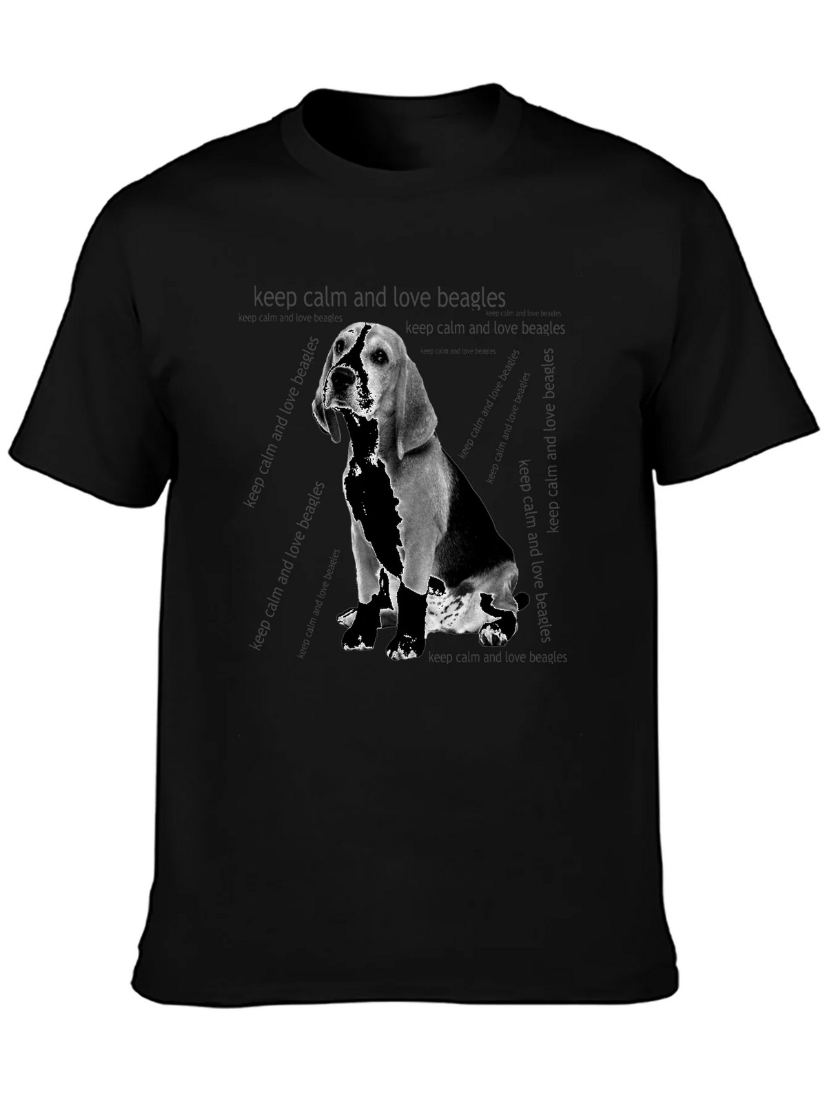 Beagle Dog Graphic Print T-Shirt product image 3