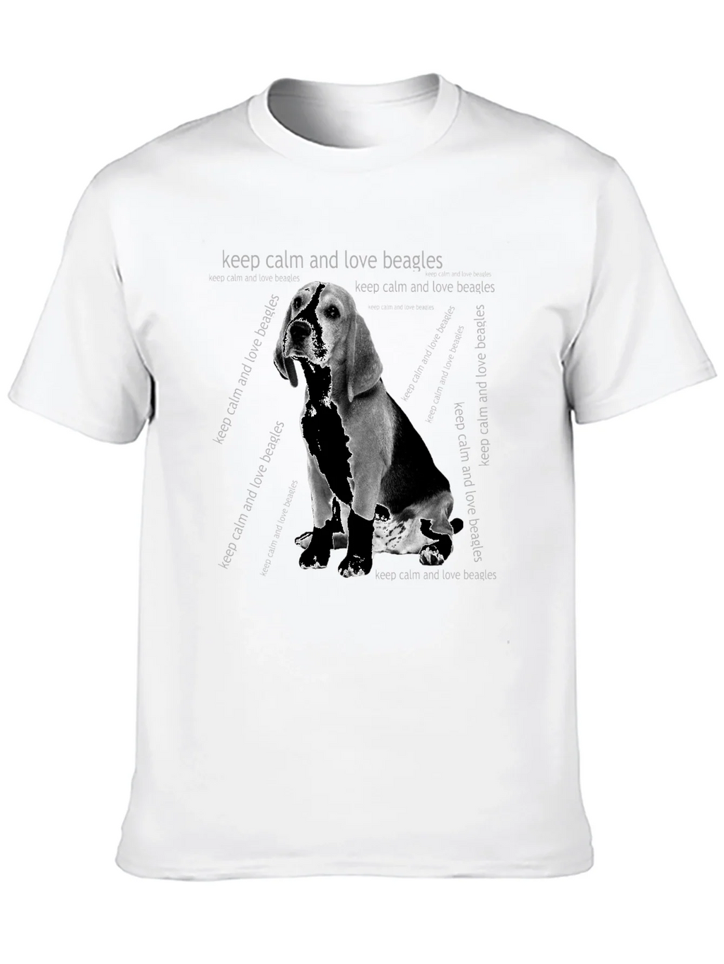 Beagle Dog Graphic Print T-Shirt product image 9