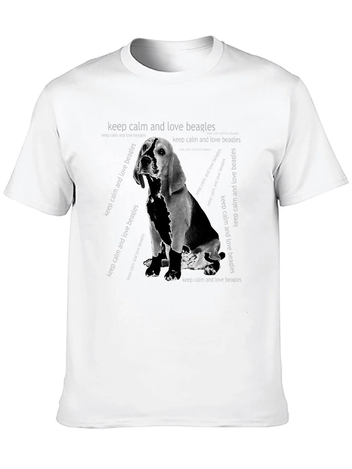 Beagle Dog Graphic Print T-Shirt product image 9