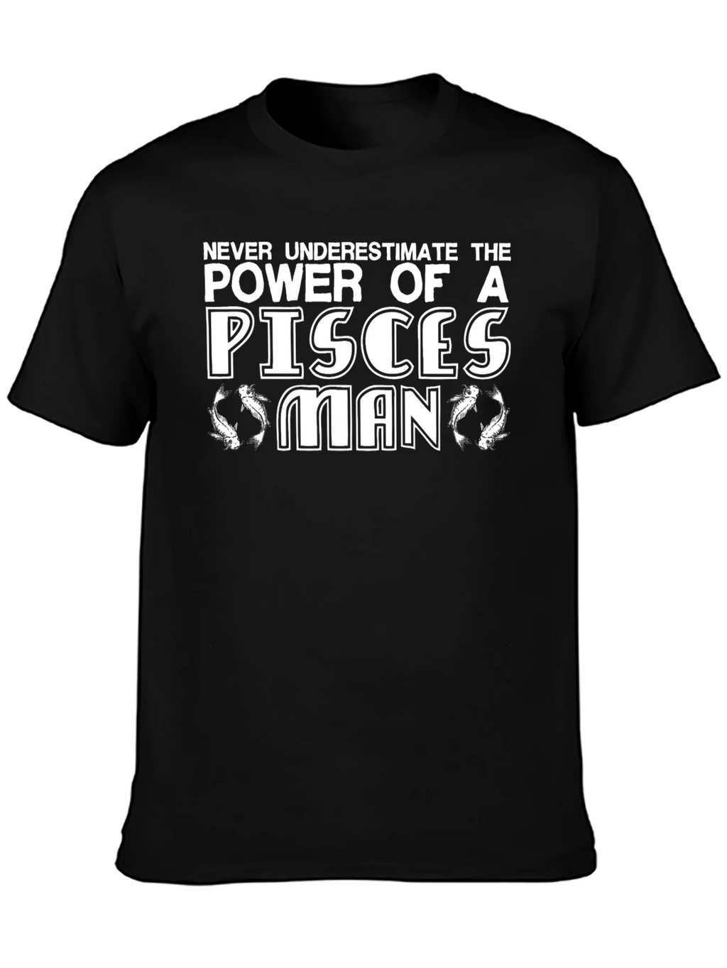 Pisces Man Graphic T-Shirt - Zodiac Sign Tee product image 3