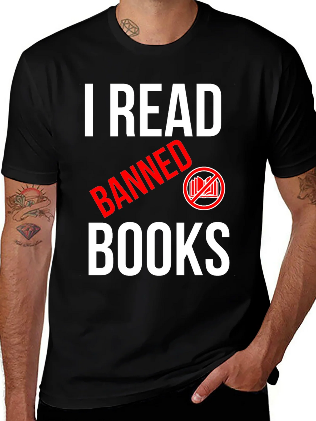 Banned Books T-Shirt - Read What They Dont Want You To! product image 1