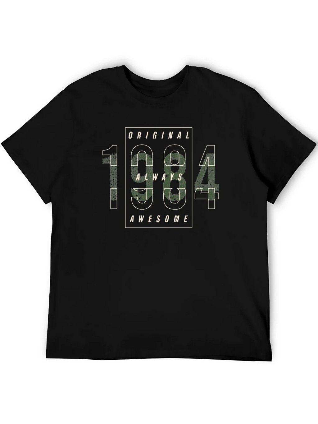 Original 1984 Always Awesome Black T-Shirt product image 5